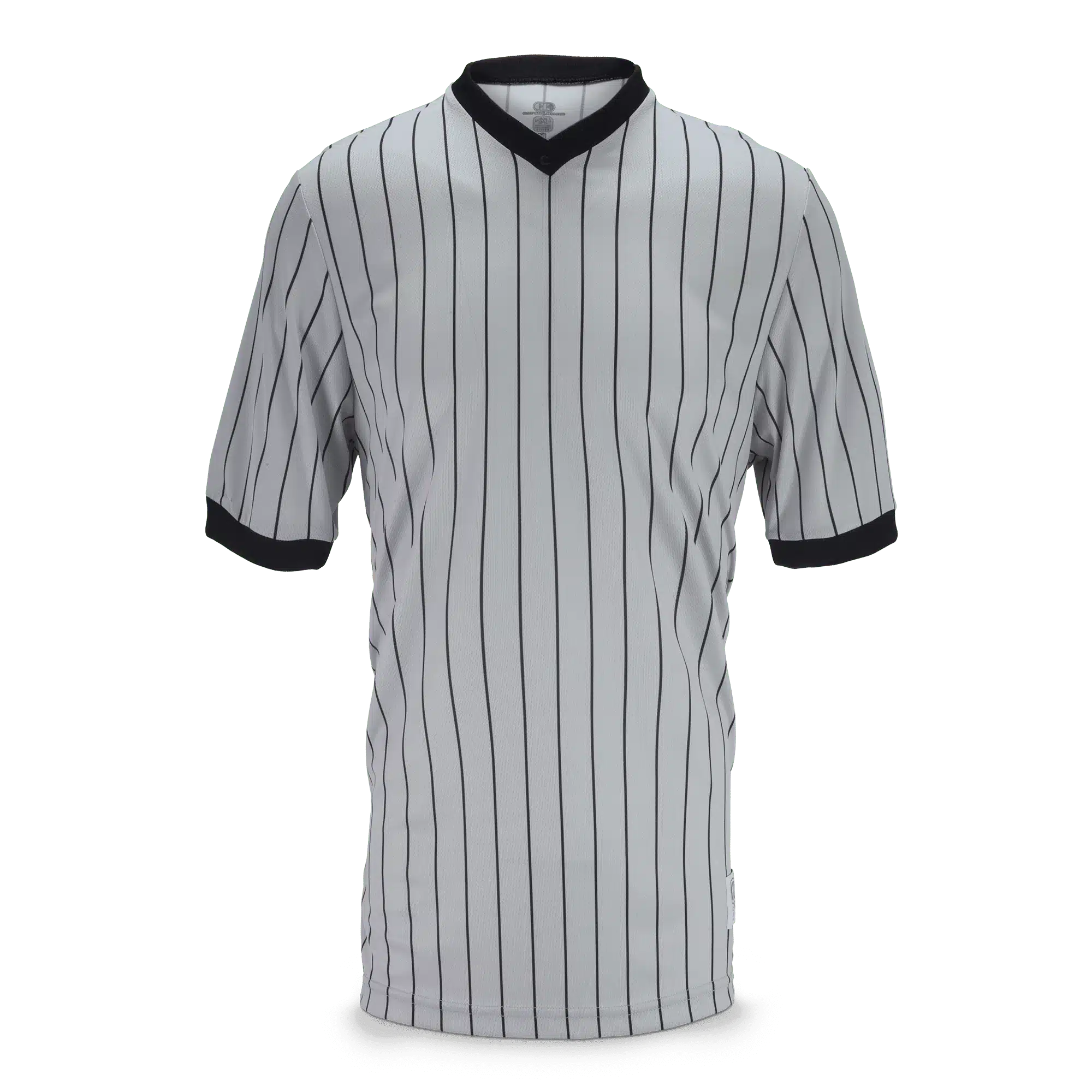 Cliff Keen MXS Ultra-Mesh Pinstripe V-Neck Wrestling Referee Shirt