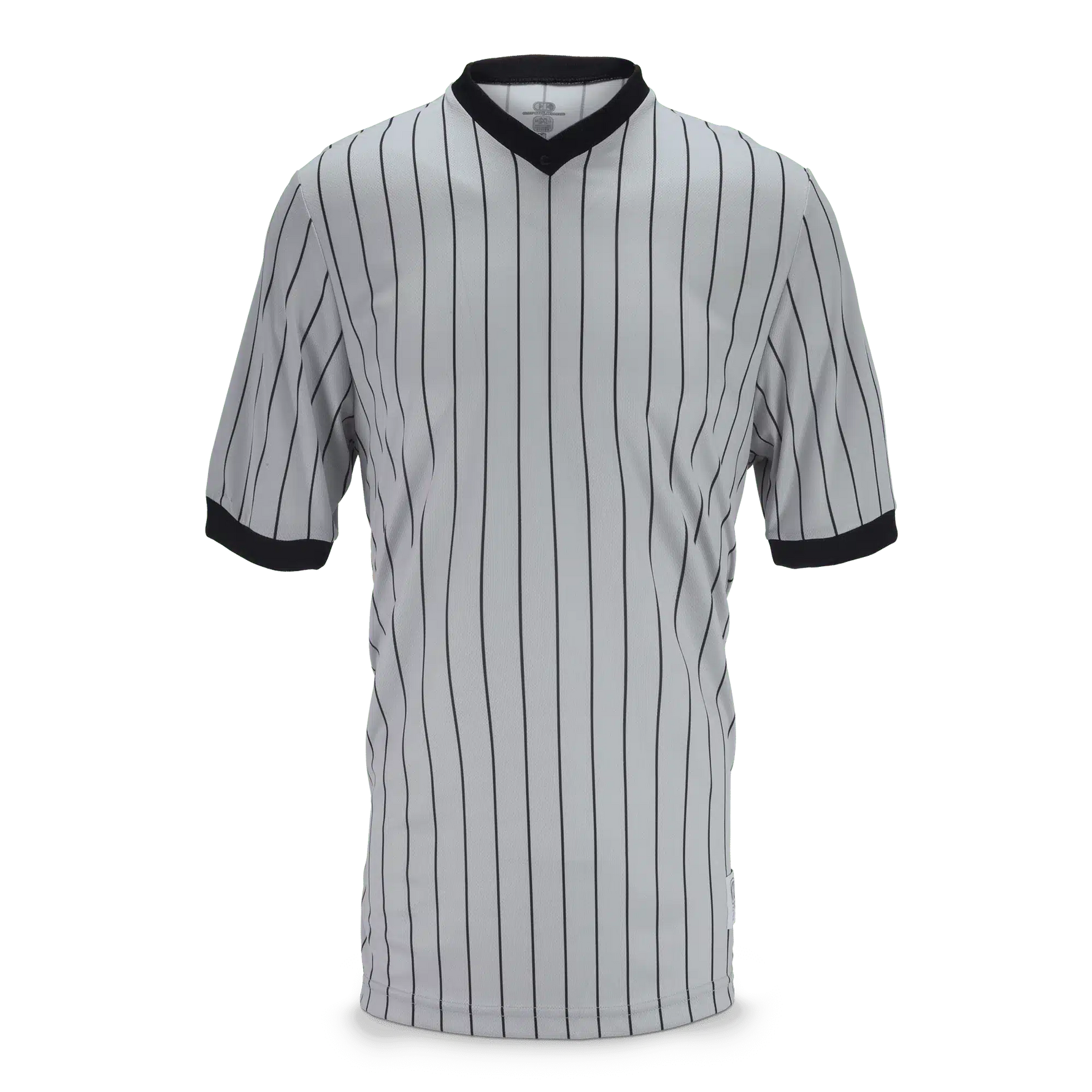 Cliff Keen MXS Ultra-Mesh Pinstripe V-Neck Wrestling Referee Shirt