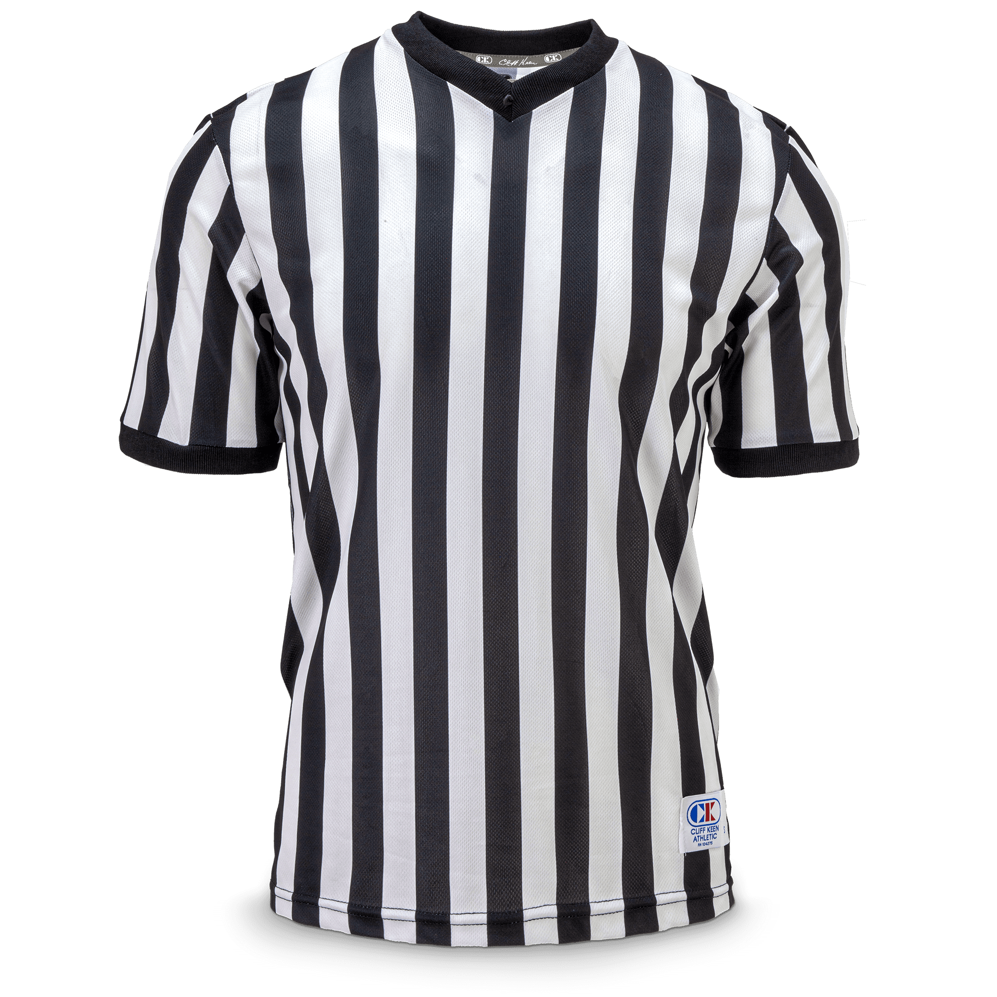 Cliff Keen Ultra-Mesh V-Neck Basketball Officials Shirt Extra Length