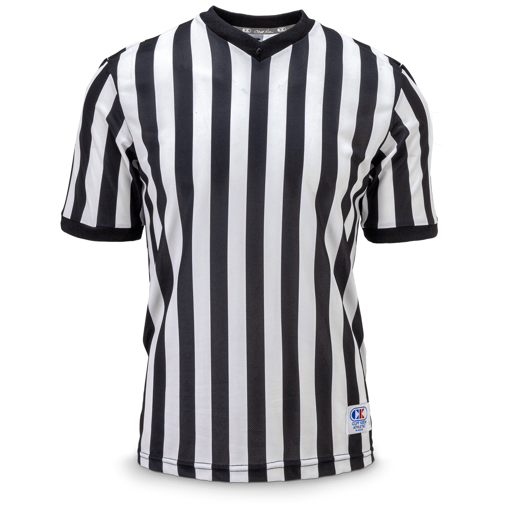 Cliff Keen Ultra-Mesh V-Neck Basketball Officials Shirt Extra Length