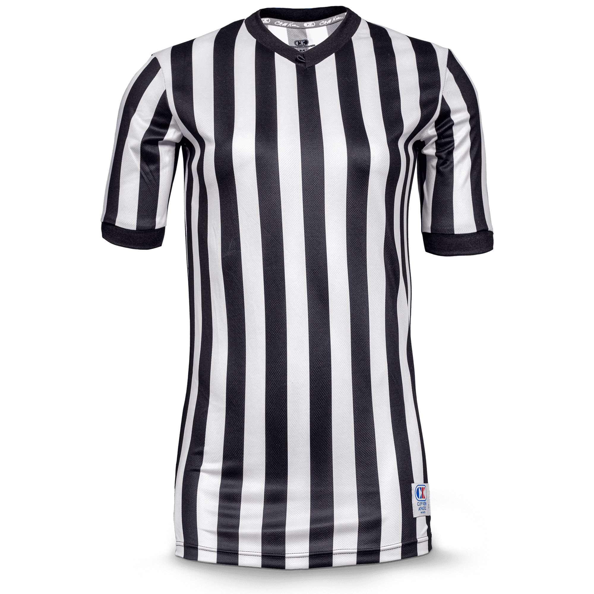Cliff Keen Women's MXS Ultra-Mesh V-Neck Basketball Officials Shirt