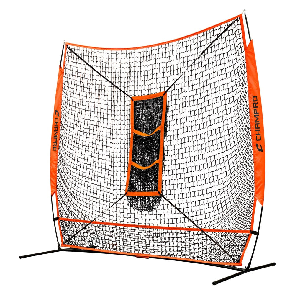 Champro MVP Portable Training Net with TZ3 Training Zone - 5' x 5'