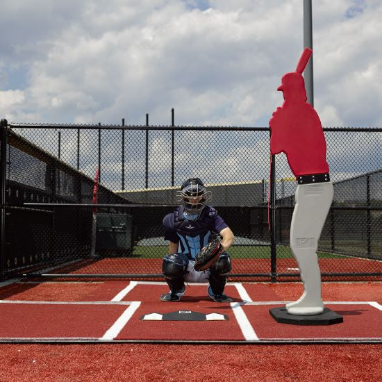 On-Deck Sports Batting Mat Pro w/ Catcher Extension