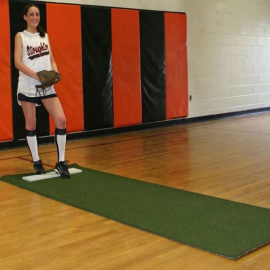 On-Deck Sports ProMounds Softball Pitching Mat With Non-Skid Back