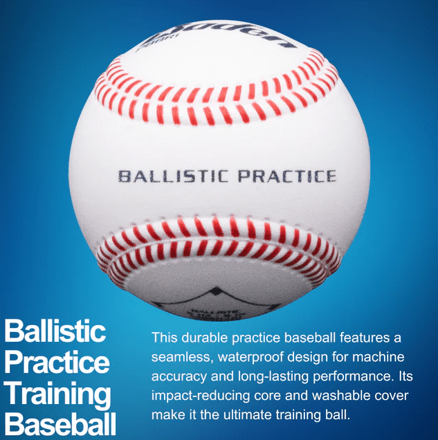 Baden Ballistic™ Training/Practice Baseball - Dozen