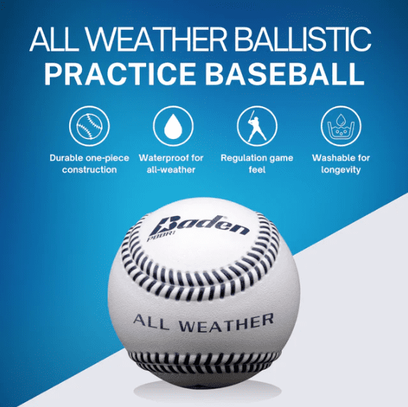 Baden Ballistic™ All-Weather Baseball - Dozen