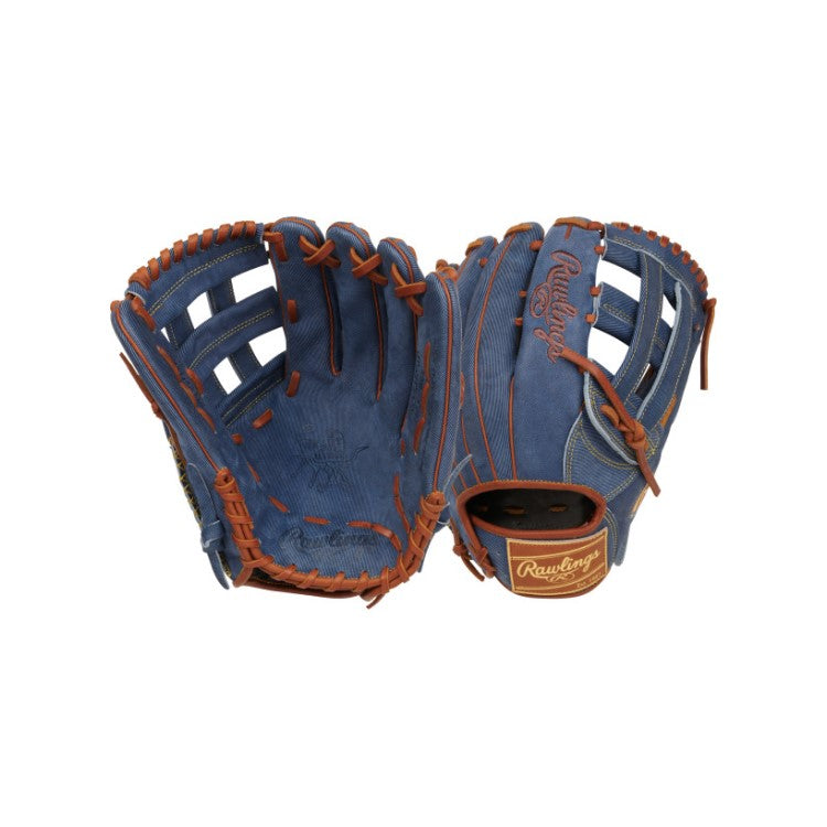 Rawlings Heart of the Hide 12.75" Outfield Baseball Glove - Denim Limited Edition