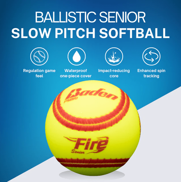 Baden Ballistic™ Senior SP Training/Practice Softball