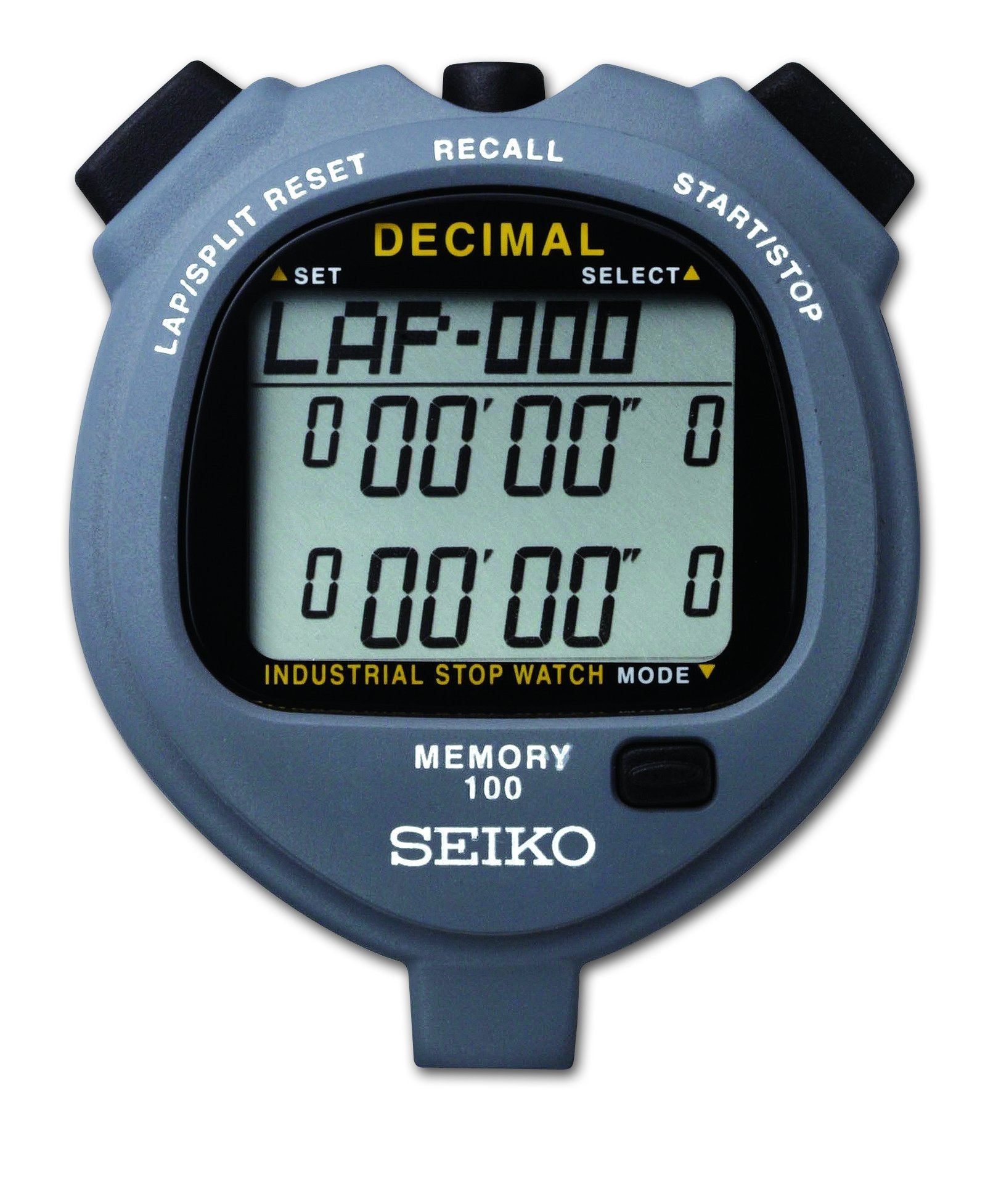 Seiko S063 – 300-Lap Solar-Powered Decimal Stopwatch