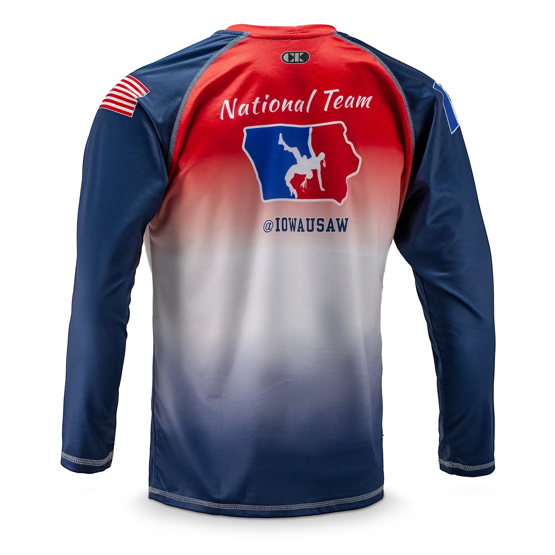 Cliff Keen Sublimated Long Sleeve Loose Wrestling Top