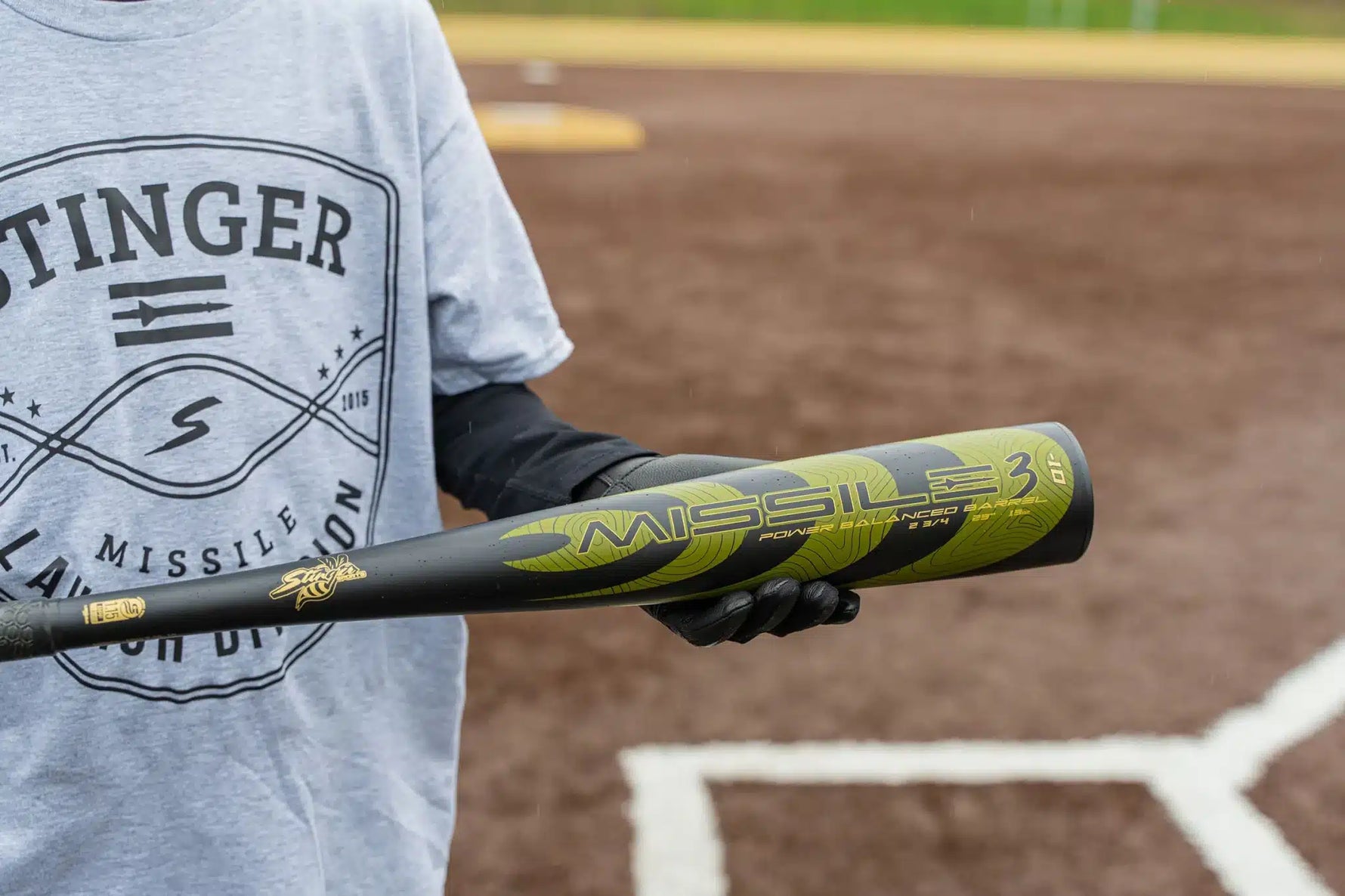 Stinger Missile 3 Aluminum USSSA Certified 10 Baseball Bat