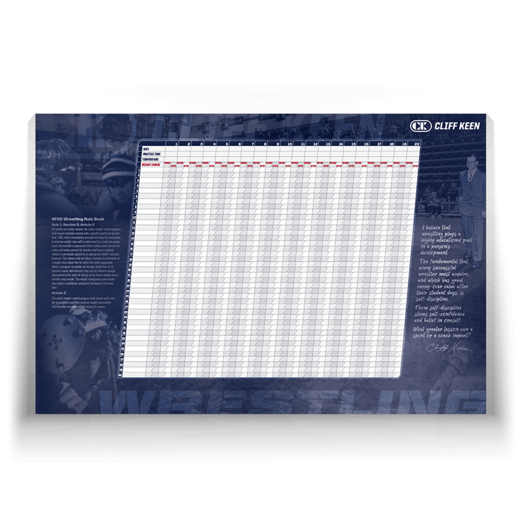 Cliff Keen Wrestling Weight Chart
