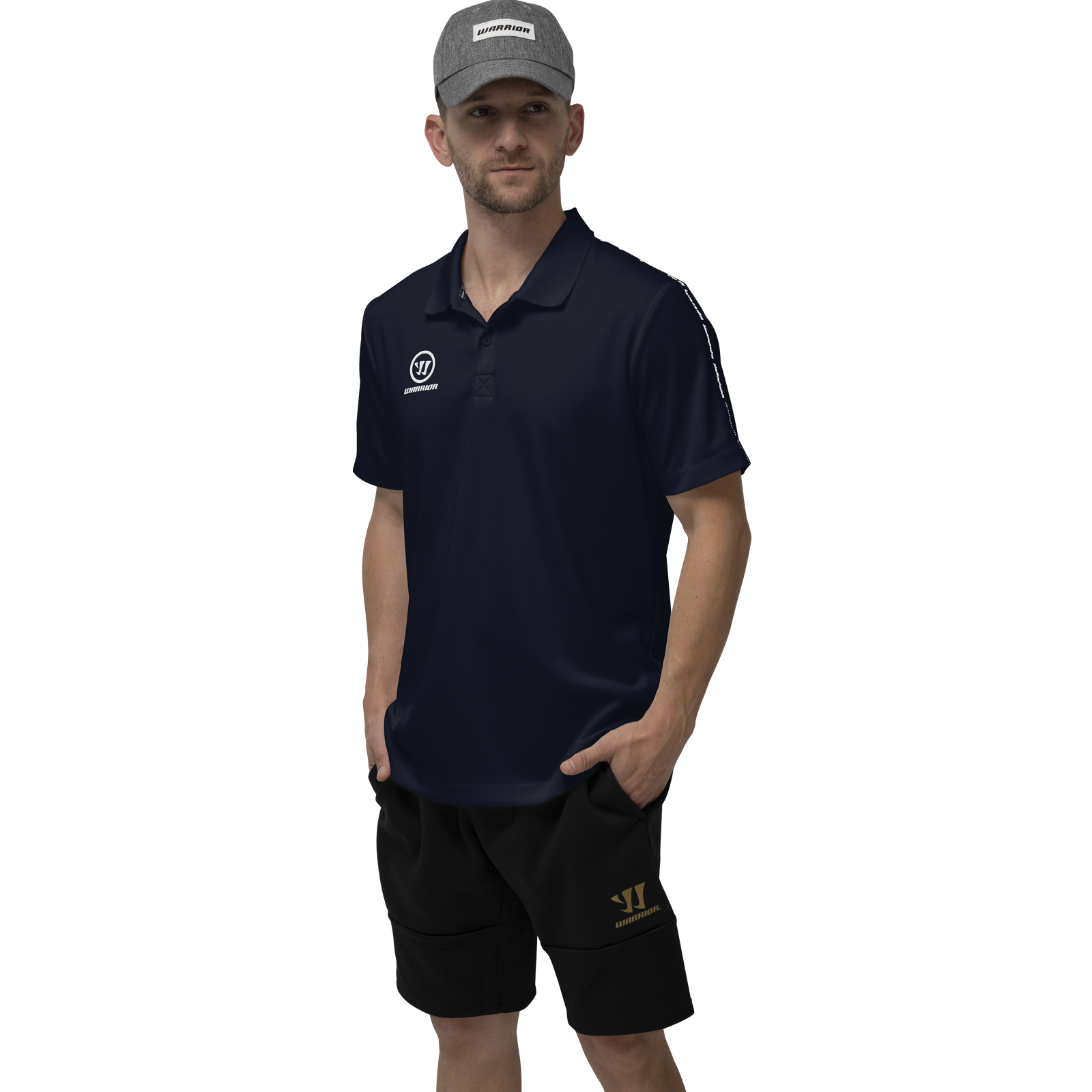 Warrior Team Polo Senior Navy