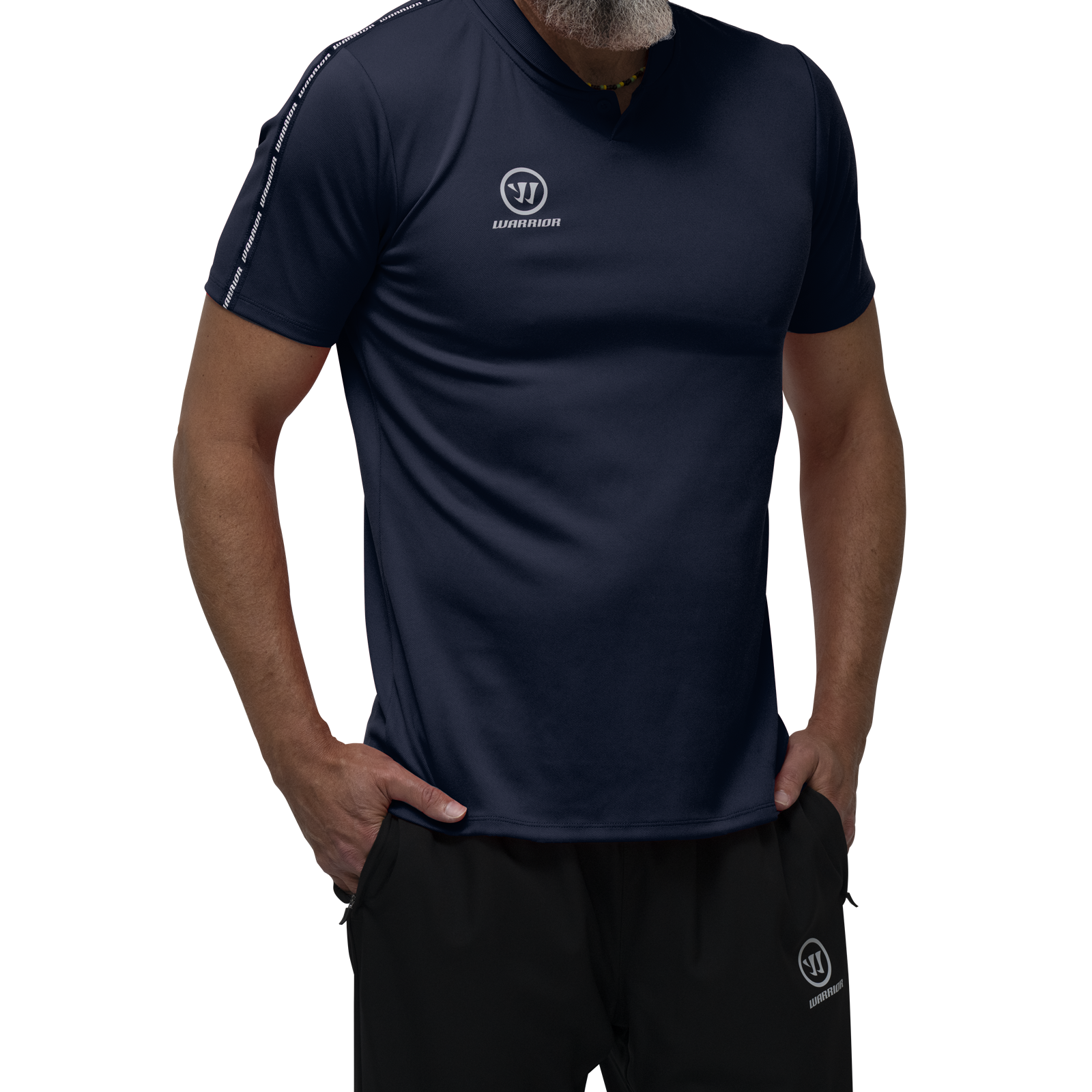Warrior Performance Polo Senior Navy