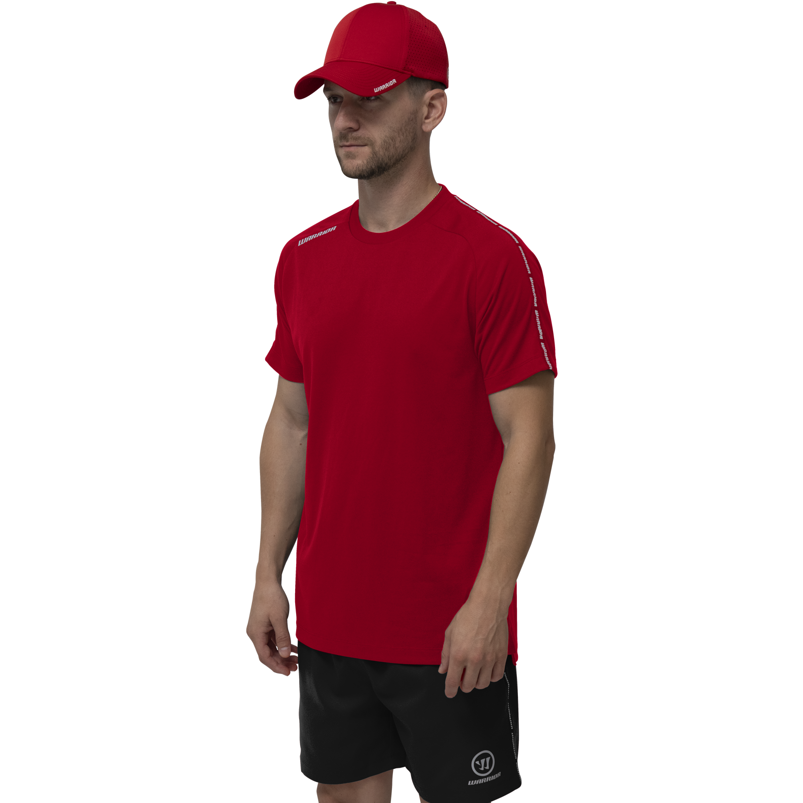 Warrior Team Cotton Tee Senior High Risk Red