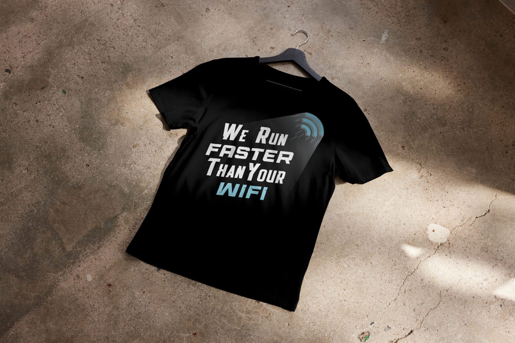 ST1 Sports Bella + Canvas Faster Than Your WiFi Tee