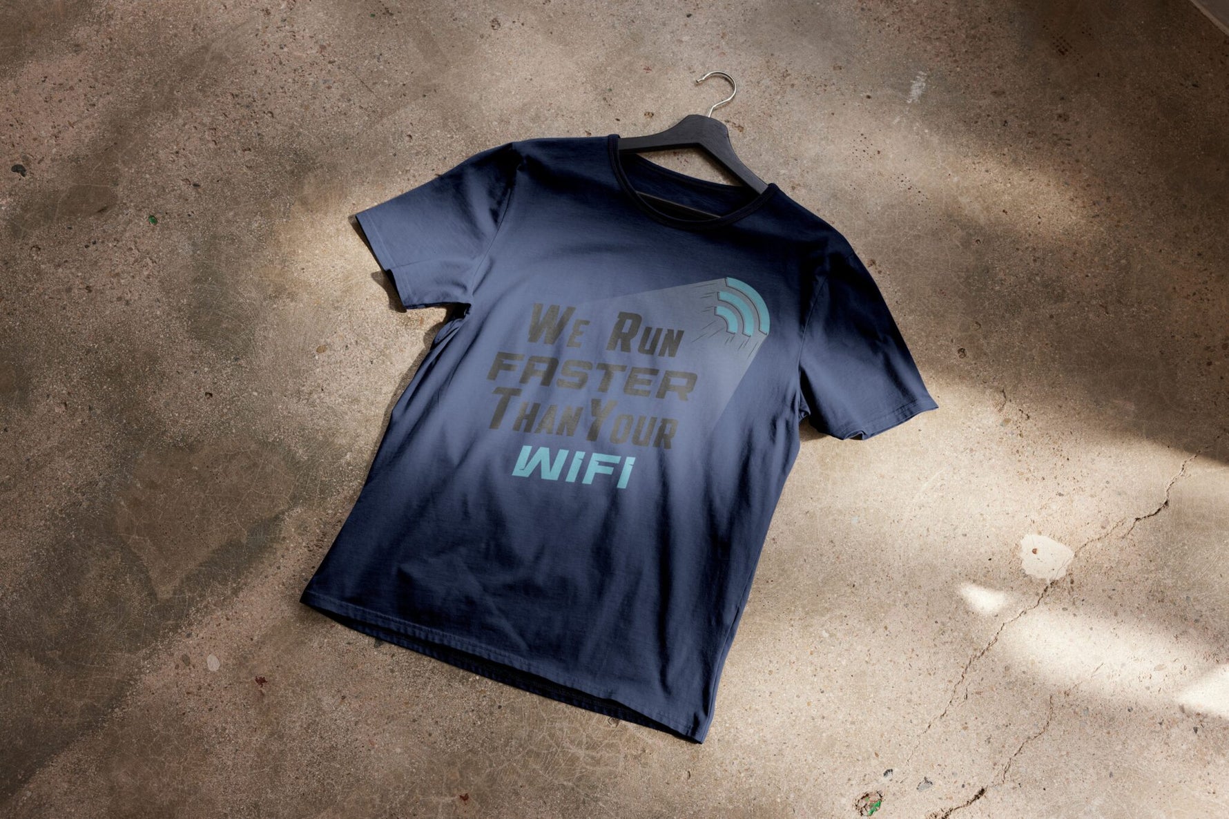 ST1 Sports Bella + Canvas Faster Than Your WiFi Tee