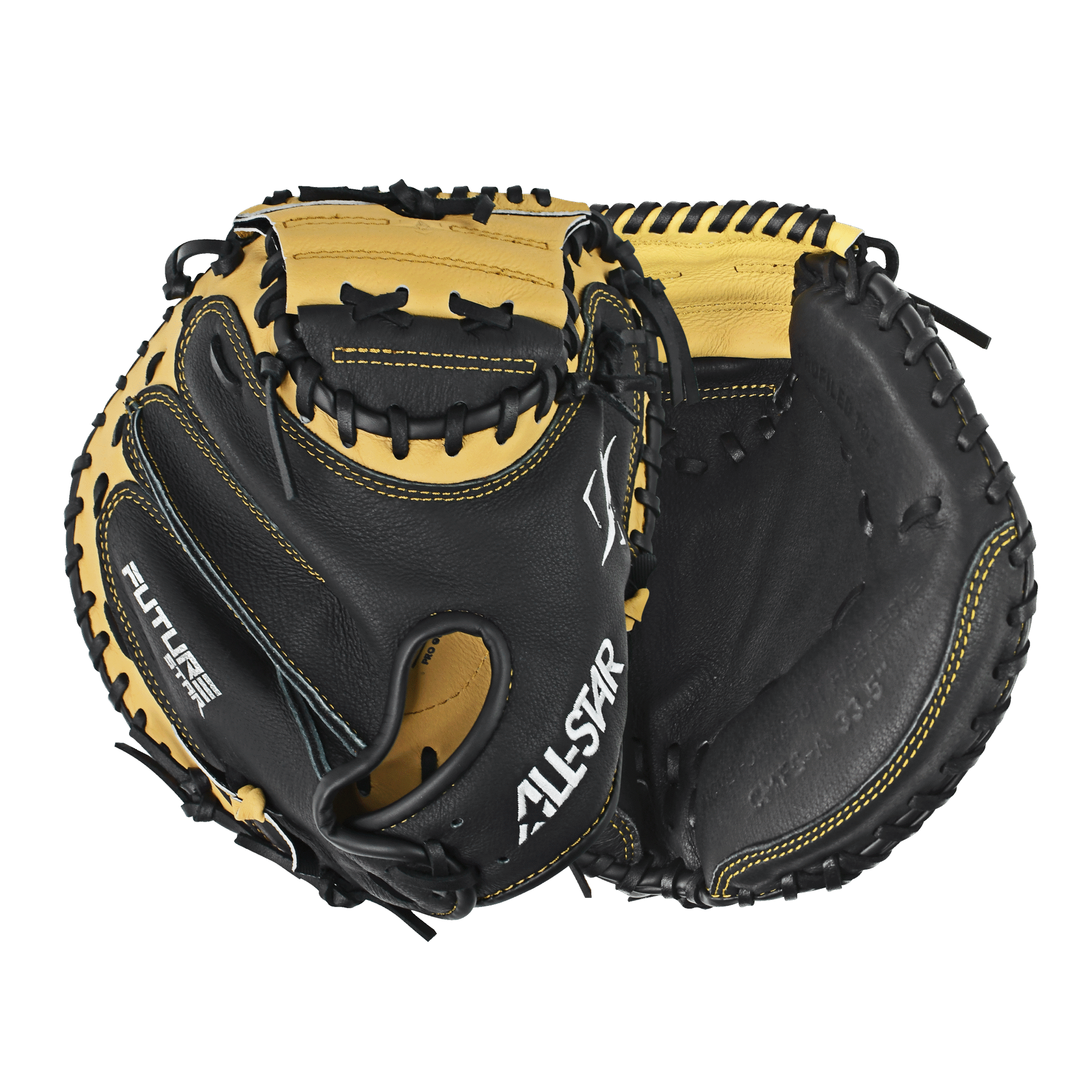 All-Star Youth Catcher's Mitt 31.5" Black/Tan