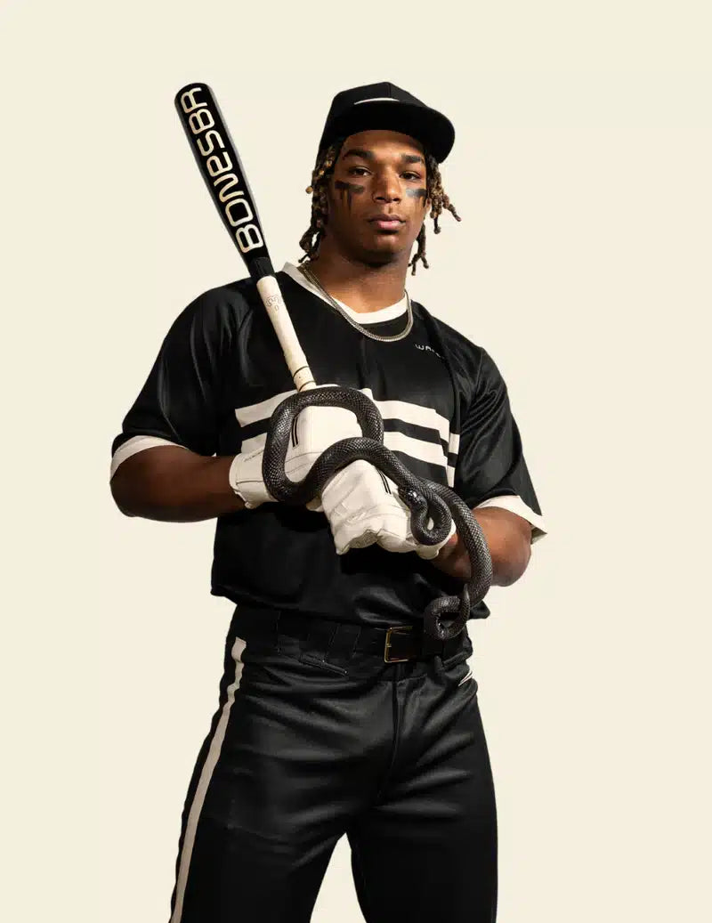 Warstic 2026 Bonesaber Hybrid Black Cobra Edition BBCOR Baseball Bat -3