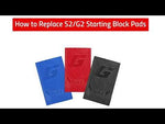 Gill G2 Starting Block; Black