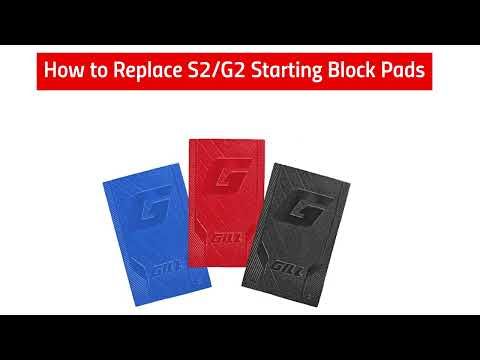 Gill G2 Starting Block; Black