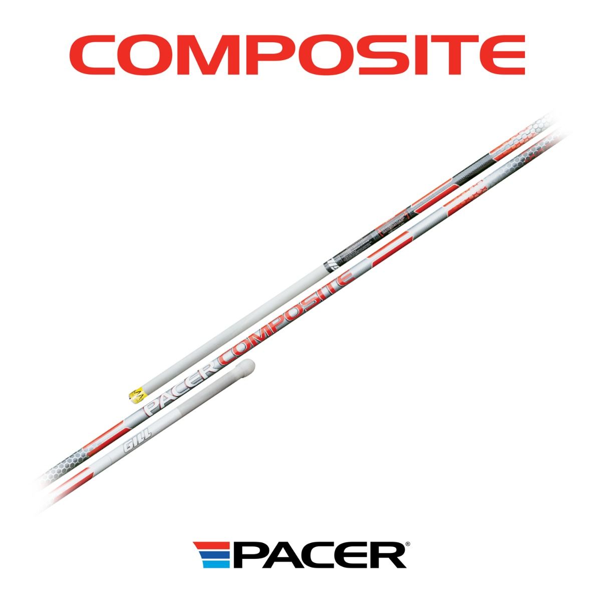 Pacer Gill Pacer Composite Vaulting Pole; 13'; 110Lb