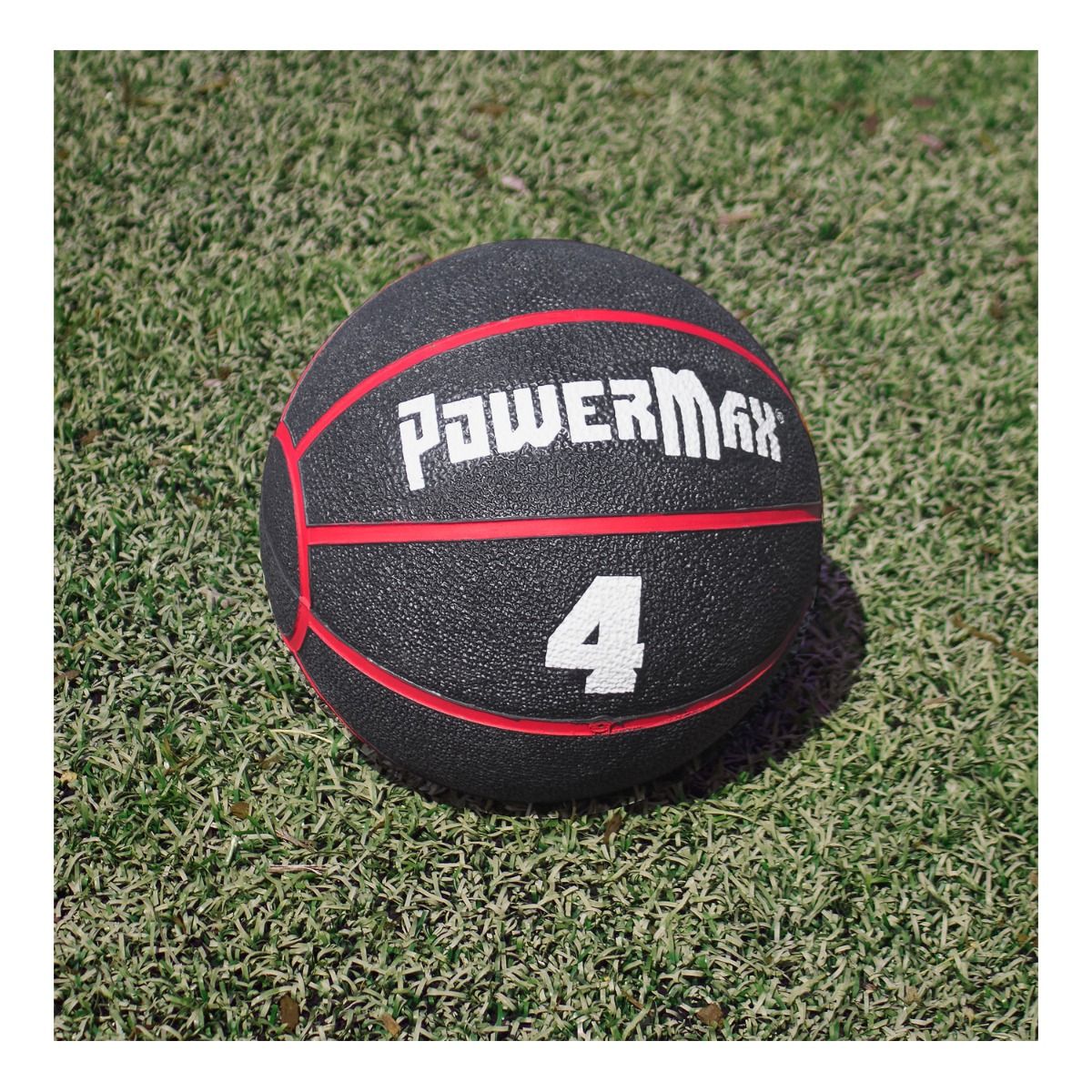 Gill Powermax Rubber Med Ball; 1K; 6.5" Dia