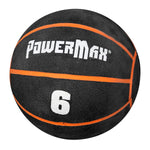 Gill Powermax Rubber Med Ball; 1K; 6.5" Dia